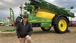Farmers get a glimpse of John Deere's first three-metre wide trail sprayer