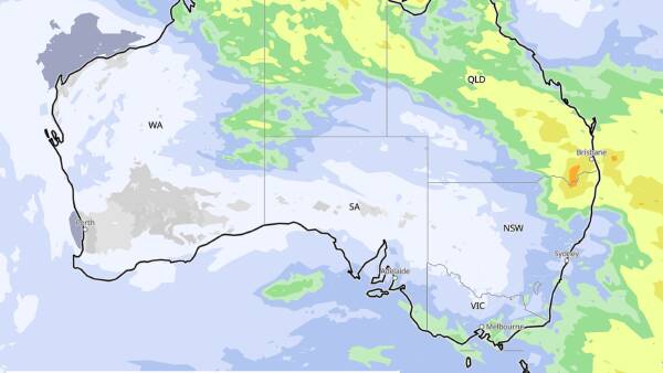 Forecast shapes up: weather system set to soak parts of Qld, northern NSW