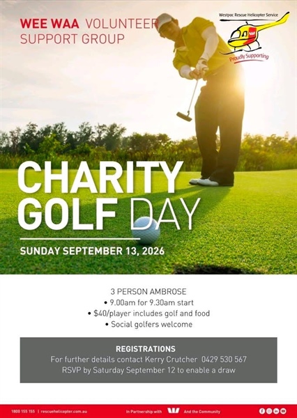 Wee Waa Charity Golf Day
